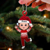Christmas Happy Doll Family Members Custom Character Personalized Acrylic Ornament